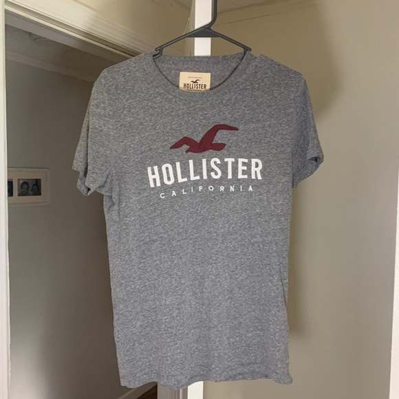Grey Hollister t shirt size S - Picture 1 of 1